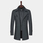 LovelyRLovely LovelyRLovely Men's Double Collar Jacket Gray / L LovelyRLovely Men's Double Collar Jacket