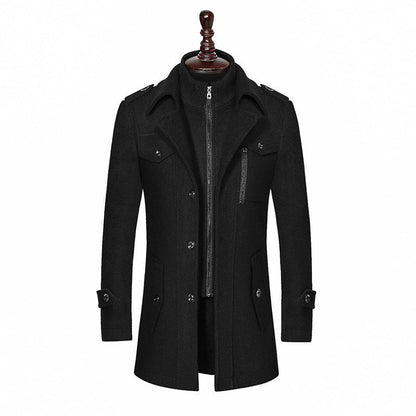 LovelyRLovely LovelyRLovely Men's Double Collar Jacket LovelyRLovely Men's Double Collar Jacket