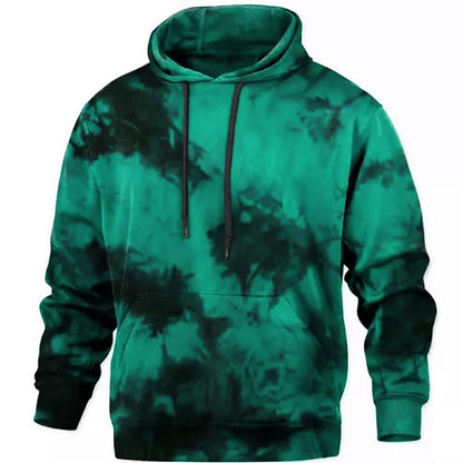 LovelyRLovely LovelyRLovely Men's Fashion Tie-dye Hood WY 01 K2329115 / 2XL LovelyRLovely Men's Fashion Tie-dye Hoodie Sweater