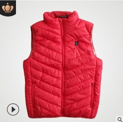 LovelyRLovely LovelyRLovely Men's Heated Vest Red / 3XL LovelyRLovely Men's Heated Vest