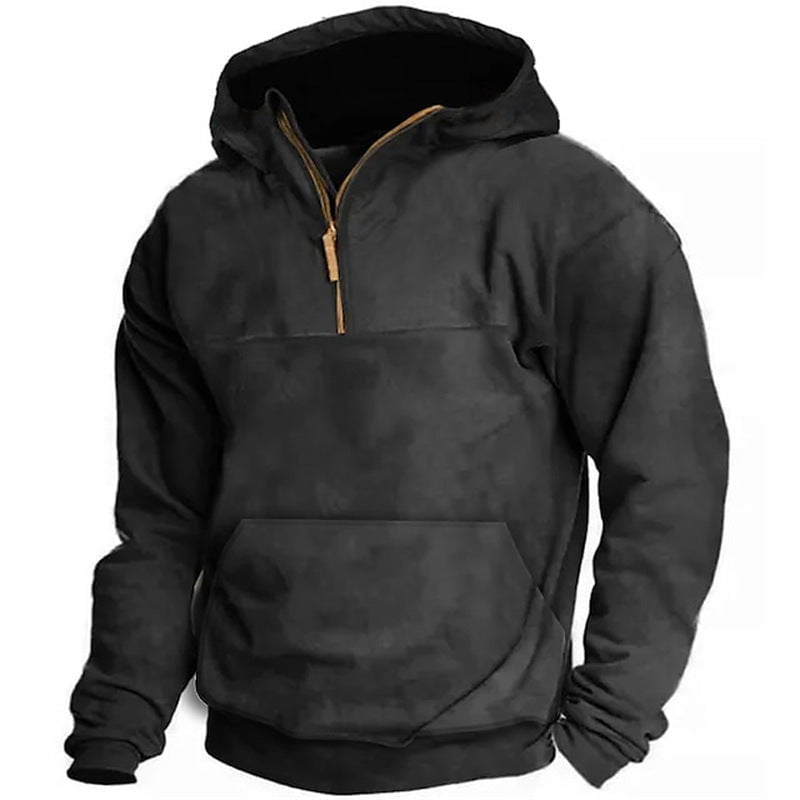 LovelyRLovely LovelyRLovely Men's Hooded Fleece Sweate Black / L LovelyRLovely Men's Hooded Fleece Sweater