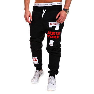 LovelyRLovely LovelyRLovely Men's Joggers Black red / S LovelyRLovely Men's Joggers