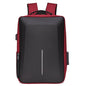 LovelyRLovely LovelyRLovely Men's Large Capacity Casua Red LovelyRLovely Men's Large Capacity Casual Anti-theft Backpack