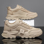 LovelyRLovely LovelyRLovely Men's Leather Waterproof O 2001 Beige / 39 LovelyRLovely Men's Leather Waterproof Outdoor Sneakers