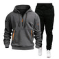 LovelyRLovely LovelyRLovely Men's Multi-pocket Zipper Dark Gray Black Trousers / L LovelyRLovely Men's Multi-pocket Zipper Hooded Sweatshirt