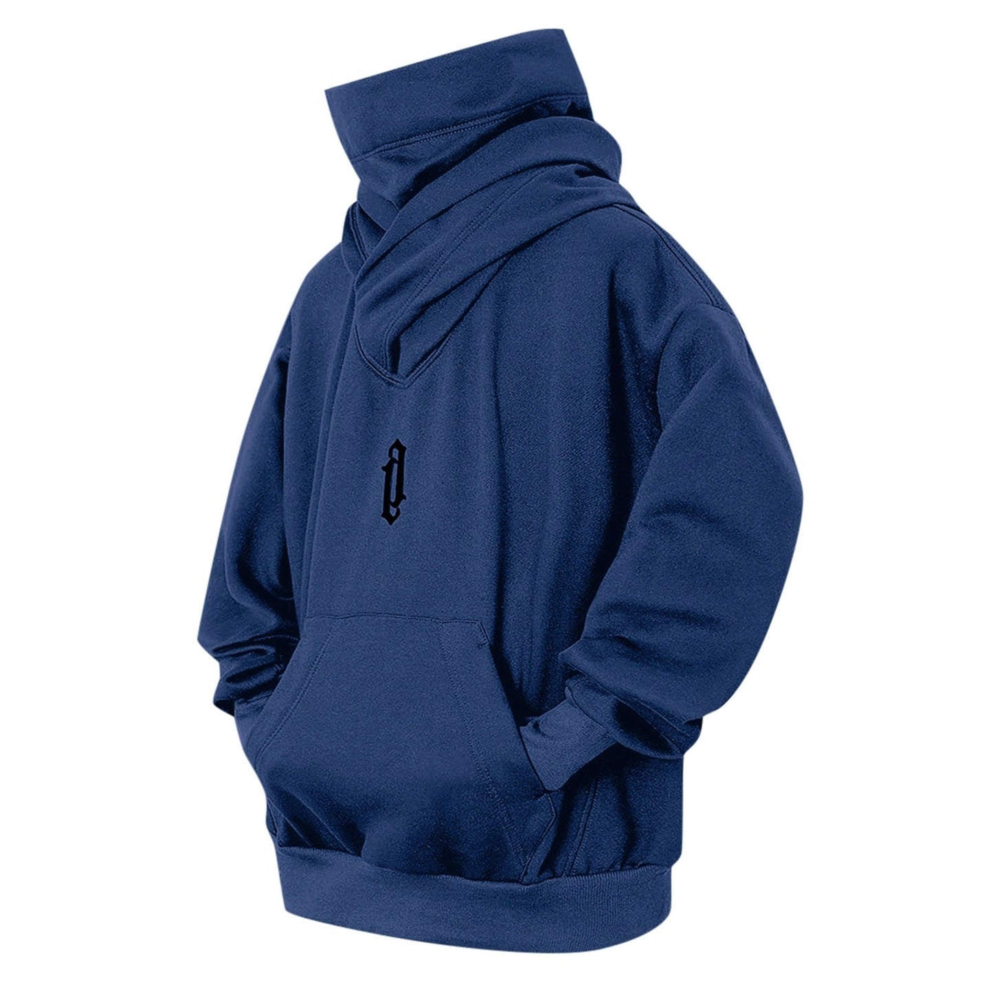 LovelyRLovely LovelyRLovely Men's Pile Collar Hooded S LovelyRLovely Men's Pile Collar Hooded Sweater