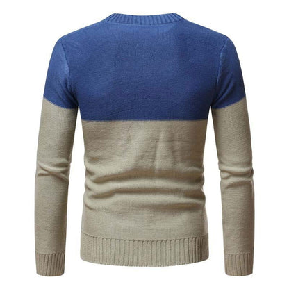 LovelyRLovely LovelyRLovely Men's Round Neck Long-Slee LovelyRLovely Men's Round Neck Long-Sleeved Sweater