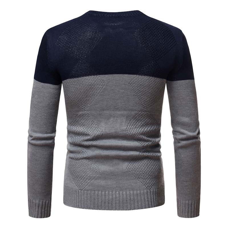 LovelyRLovely LovelyRLovely Men's Round Neck Long-Slee LovelyRLovely Men's Round Neck Long-Sleeved Sweater