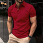 LovelyRLovely LovelyRLovely Men's Short Sleeve Polo Sh Red / 2XL LovelyRLovely Men's Short Sleeve Polo Shirt