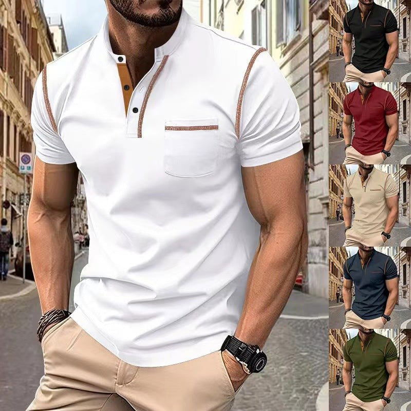 LovelyRLovely LovelyRLovely Men's Short-sleeved Polo S LovelyRLovely Men's Short-sleeved Polo Shirt