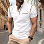 LovelyRLovely LovelyRLovely Men's Short-sleeved Polo S White / L LovelyRLovely Men's Short-sleeved Polo Shirt