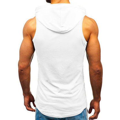 LovelyRLovely LovelyRLovely Men's Sleeveless Vest Hood LovelyRLovely Men's Sleeveless Vest Hoodie