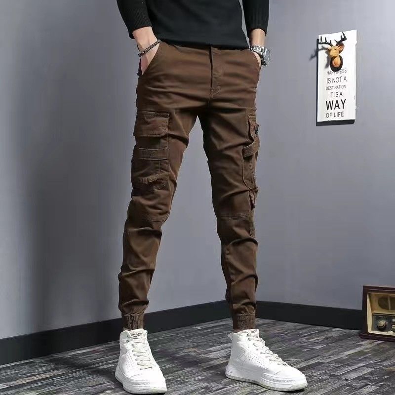 LovelyRLovely LovelyRLovely Men's Slim Fit Denim Pants 3655 Coffee / 28 LovelyRLovely Men's Slim Fit Denim Pants