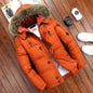 LovelyRLovely LovelyRLovely Men's White Duck Dawn Jack Orange / 3XL LovelyRLovely Men's White Duck Dawn Jacket