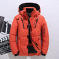 LovelyRLovely LovelyRLovely Men's Windproof Hooded Jac Orange / 3XL LovelyRLovely Men's Windproof Hooded Jacket