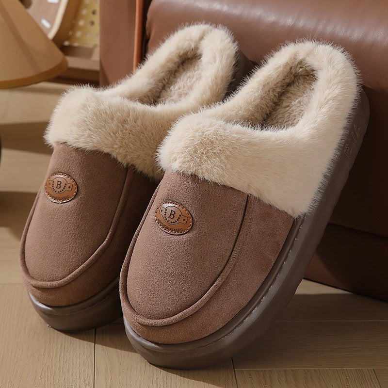 LovelyRLovely LovelyRLovely Men's Winter Plush Slipper LovelyRLovely Men's Winter Plush Slippers