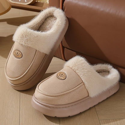 LovelyRLovely LovelyRLovely Men's Winter Plush Slipper LovelyRLovely Men's Winter Plush Slippers