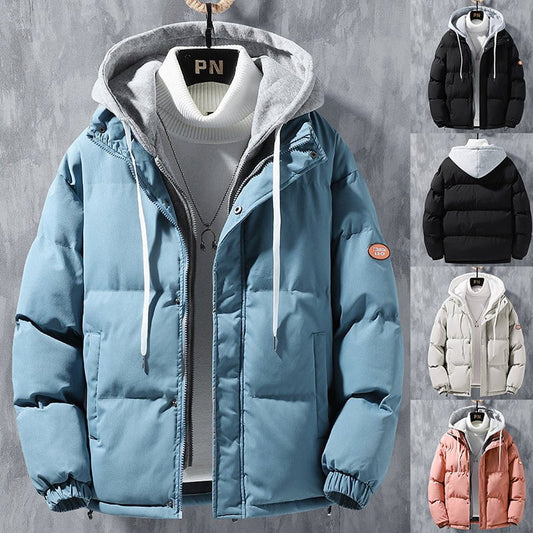 LovelyRLovely LovelyRLovely Men's Winter Two-piece Hoo LovelyRLovely Men's Winter Two-piece Hooded Jacket