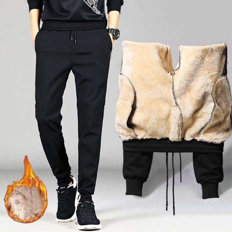 LovelyRLovely LovelyRLovely Men's Winter Warm Fleece LovelyRLovely Men's Winter  Warm Fleece Drawstring Pants