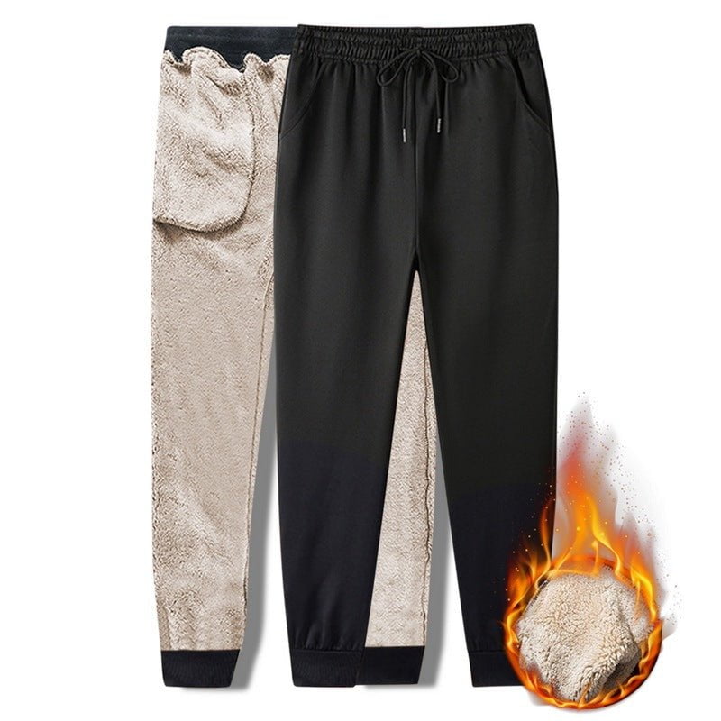 LovelyRLovely LovelyRLovely Men's Winter Warm Fleece LovelyRLovely Men's Winter  Warm Fleece Drawstring Pants