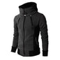 LovelyRLovely LovelyRLovely Men's Zip UP Hooded Jacket Dark grey / L LovelyRLovely Men's Zip UP Hooded Jacket