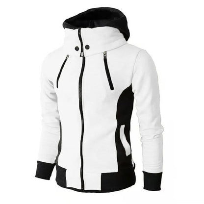 LovelyRLovely LovelyRLovely Men's Zip UP Hooded Jacket White / L LovelyRLovely Men's Zip UP Hooded Jacket