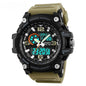 LovelyRLovely LovelyRLovely Men Waterproof Electronic Khaki LovelyRLovely Men Waterproof Electronic Watch