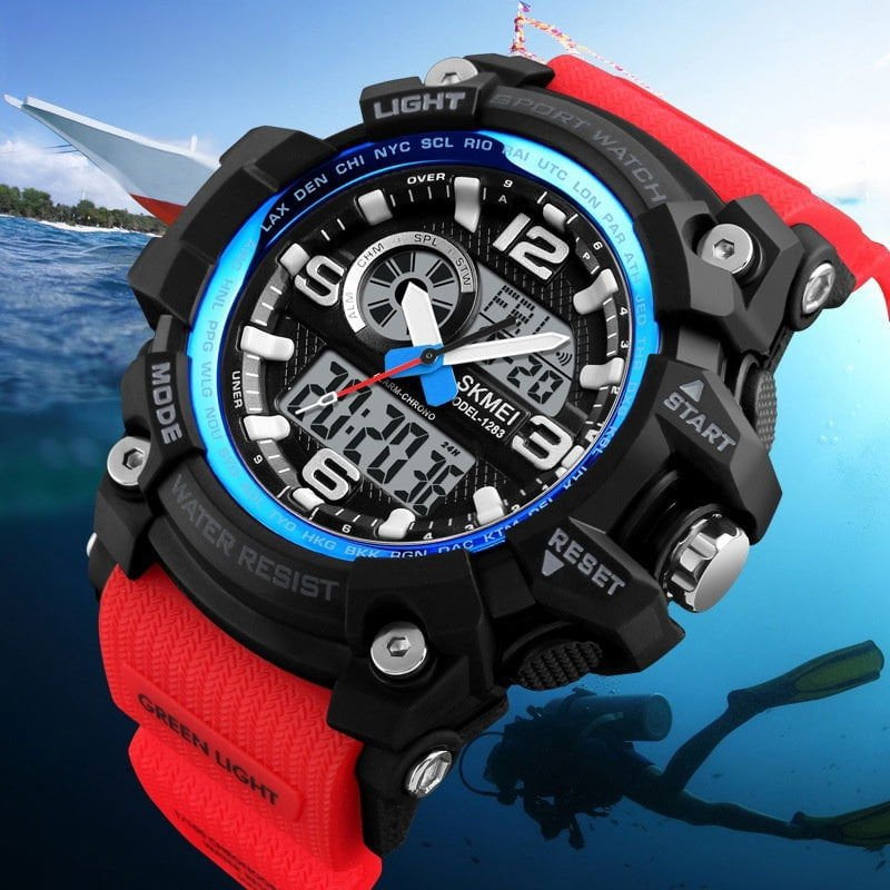 LovelyRLovely LovelyRLovely Men Waterproof Electronic LovelyRLovely Men Waterproof Electronic Watch