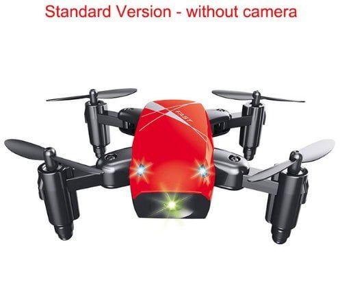 LovelyRLovely LovelyRLovely Micro Foldable RC Drone Red / Without camera LovelyRLovely Micro Foldable RC Drone