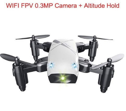 LovelyRLovely LovelyRLovely Micro Foldable RC Drone White / Camera LovelyRLovely Micro Foldable RC Drone