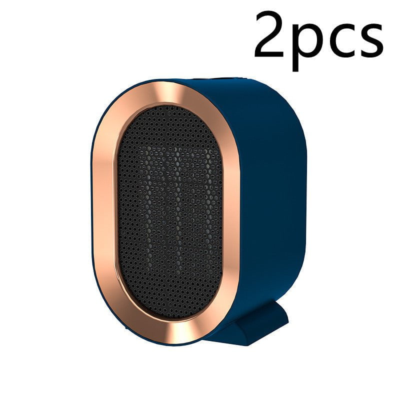 LovelyRLovely LovelyRLovely Mini Desktop Electric Heat Blue 2pcs / AU LovelyRLovely Mini Desktop Electric Heater