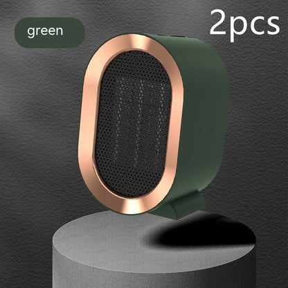 LovelyRLovely LovelyRLovely Mini Desktop Electric Heat Green 2pcs / AU LovelyRLovely Mini Desktop Electric Heater