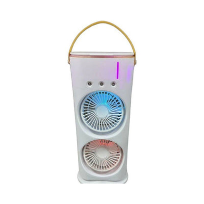 LovelyRLovely LovelyRLovely Mini Multifunctional USB P White / 45x21x10 LovelyRLovely Multifunctional Double Ended Spray Fan