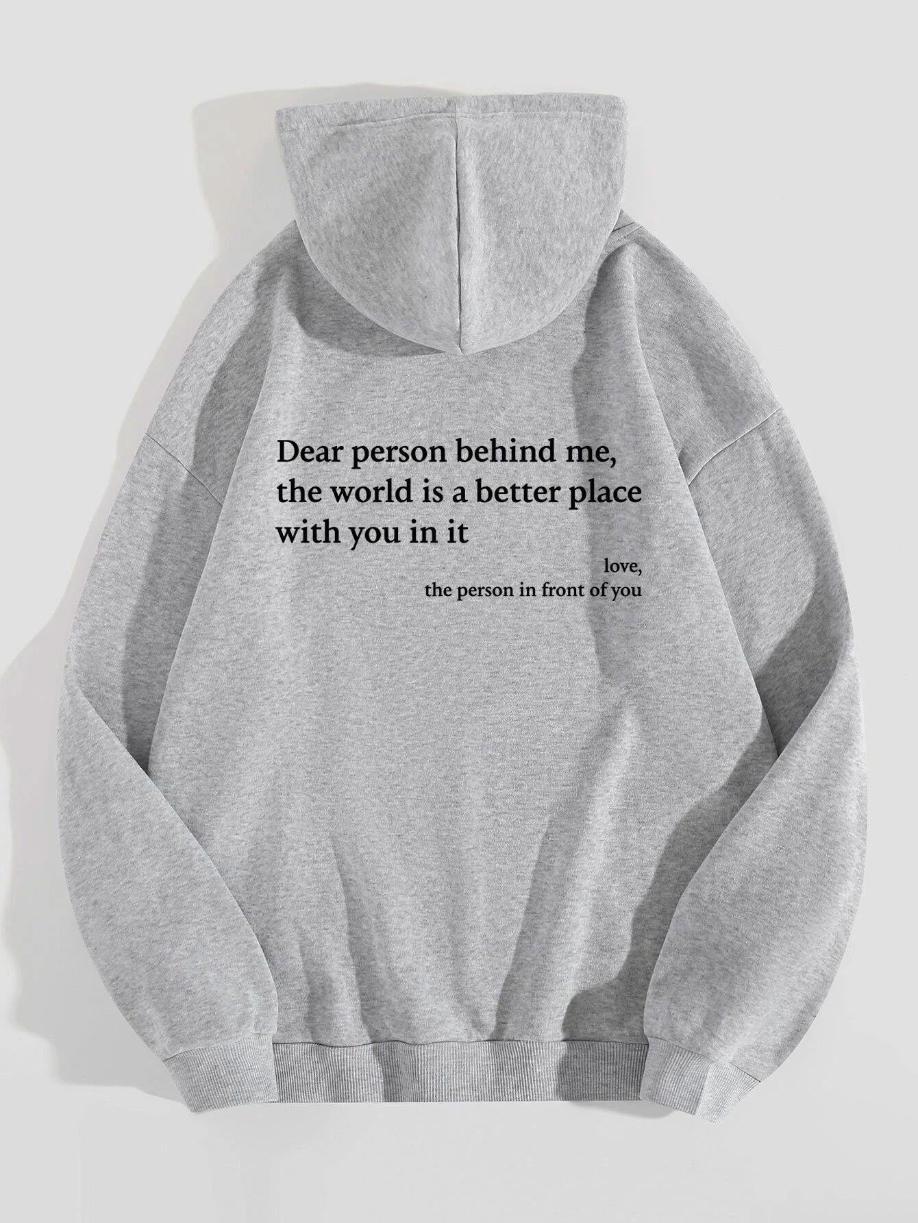 LovelyRLovely LovelyRLovely Motivational Hoodies Grey / 2XL LovelyRLovely Motivational Hoodies