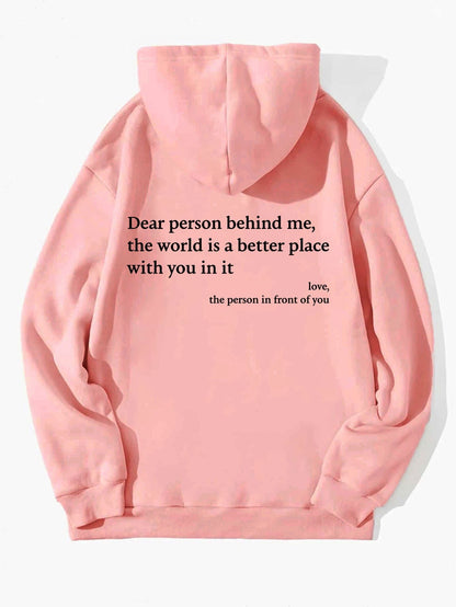 LovelyRLovely LovelyRLovely Motivational Hoodies Pink / 2XL LovelyRLovely Motivational Hoodies