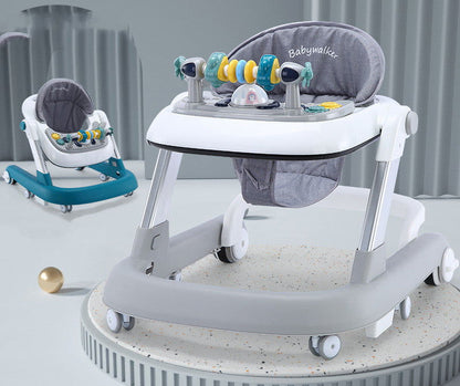 LovelyRLovely LovelyRLovely Multi Function Anti-O-Leg Grey / C LovelyRLovely Multi Function Anti-O-Leg Baby Walker