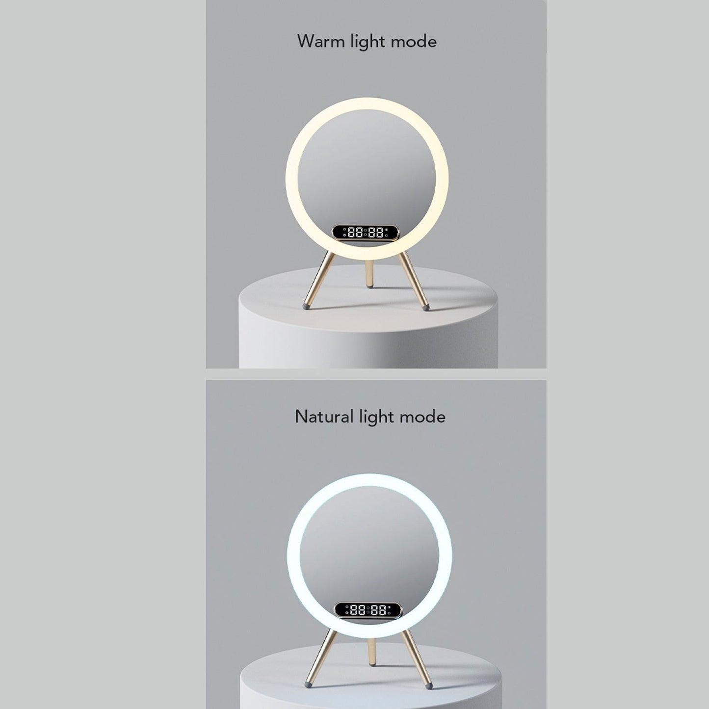 LovelyRLovely LovelyRLovely Multi -function LED Mirror LovelyRLovely Multi-function LED Mirror Wireless Charger