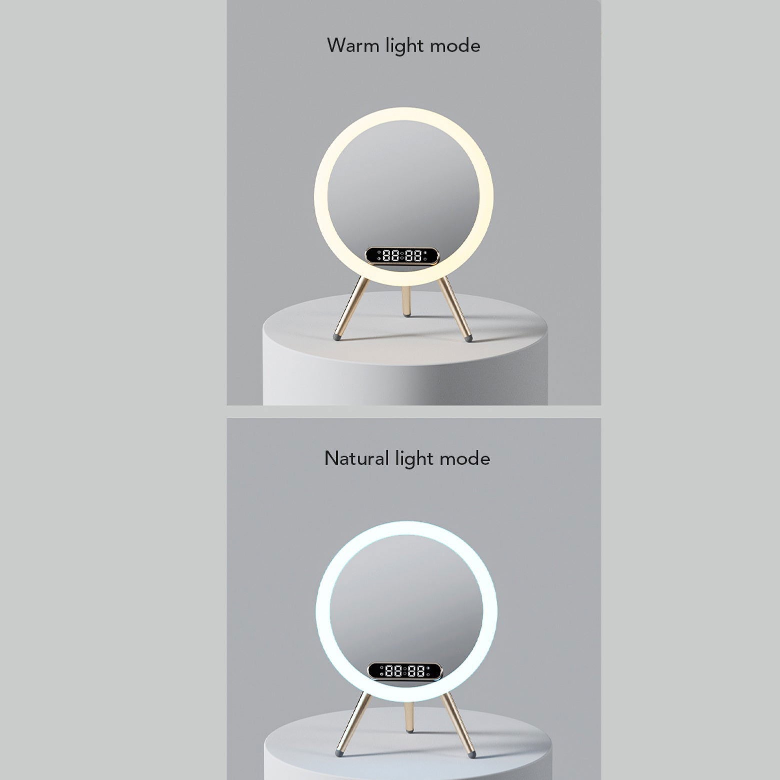 LovelyRLovely LovelyRLovely Multi -function LED Mirror LovelyRLovely Multi-function LED Mirror Wireless Charger