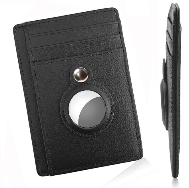 LovelyRLovely LovelyRLovely Multi-functional Anti Thef Clip black LovelyRLovely Multi-functional Anti Theft Air-Tag Wallet