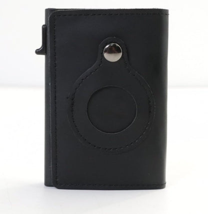 LovelyRLovely LovelyRLovely Multi-functional Anti Thef PU black LovelyRLovely Multi-functional Anti Theft Air-Tag Wallet