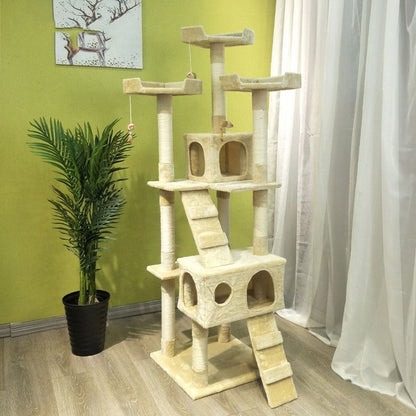 LovelyRLovely LovelyRLovely Multi-layer Large Cat Clim Beige LovelyRLovely Multi-layer Large Cat Climbing Frame