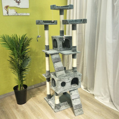 LovelyRLovely LovelyRLovely Multi-layer Large Cat Clim Grey LovelyRLovely Multi-layer Large Cat Climbing Frame