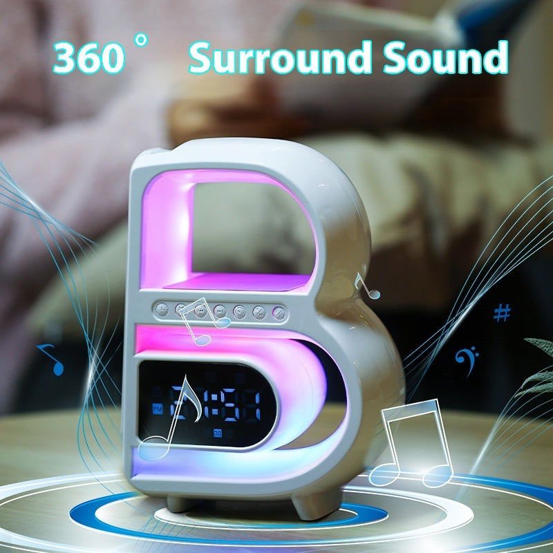 LovelyRLovely LovelyRLovely Multifunctional B-Shaped B LovelyRLovely Multifunctional B-Shaped Bluetooth Speaker