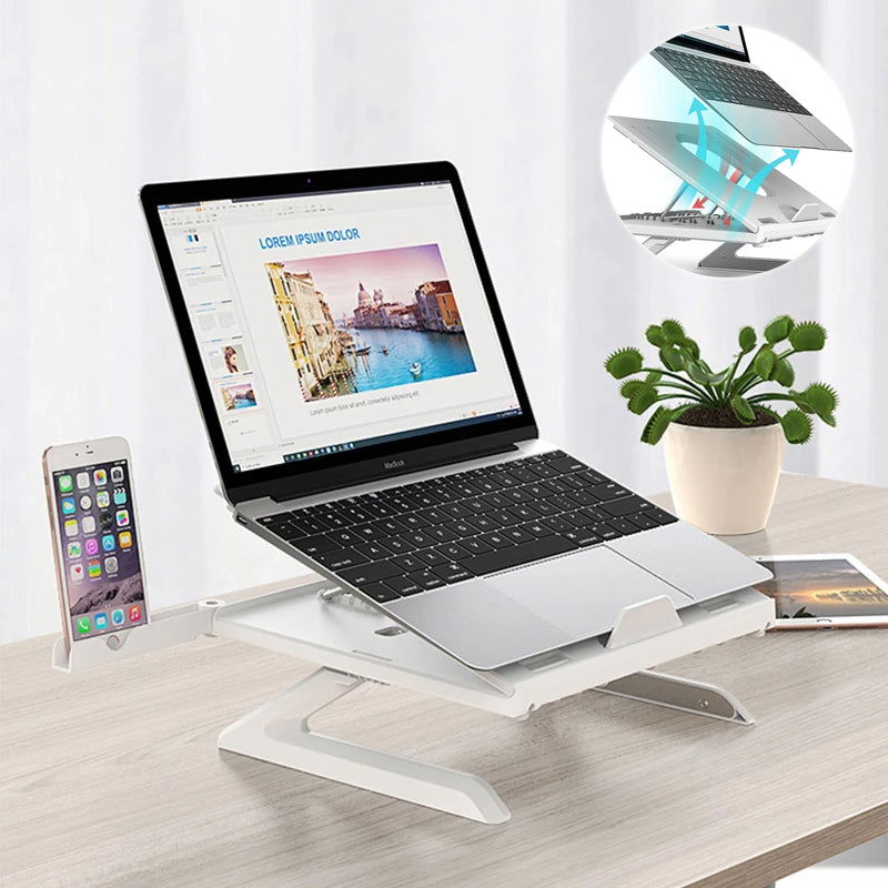 LovelyRLovely LovelyRLovely Multifunctional Folding Lift Portable Laptop Stand