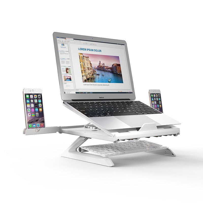 LovelyRLovely LovelyRLovely Multifunctional Folding Lift Portable Laptop Stand