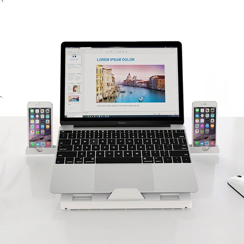 LovelyRLovely LovelyRLovely Multifunctional Folding Lift Portable Laptop Stand