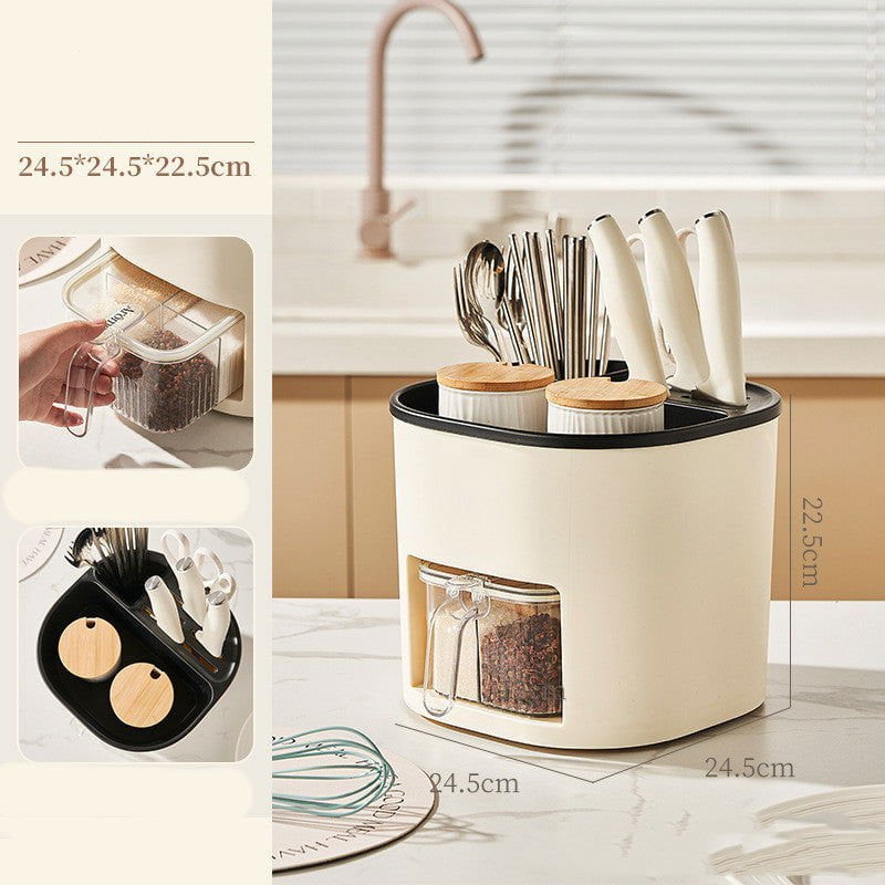 LovelyRLovely LovelyRLovely Multifunctional Large-capa Storage Bucket Set LovelyRLovely Multifunctional Large-capacity Kitchen Storage