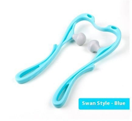 LovelyRLovely LovelyRLovely Multifunctional Manual Six Swan Blue LovelyRLovely Multifunctional Manual Six-wheel Neck Massager