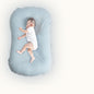 LovelyRLovely LovelyRLovely Newborn Portable Bed-in-be Blue / Large knitted cotton LovelyRLovely Newborn Portable Bed-in-bed