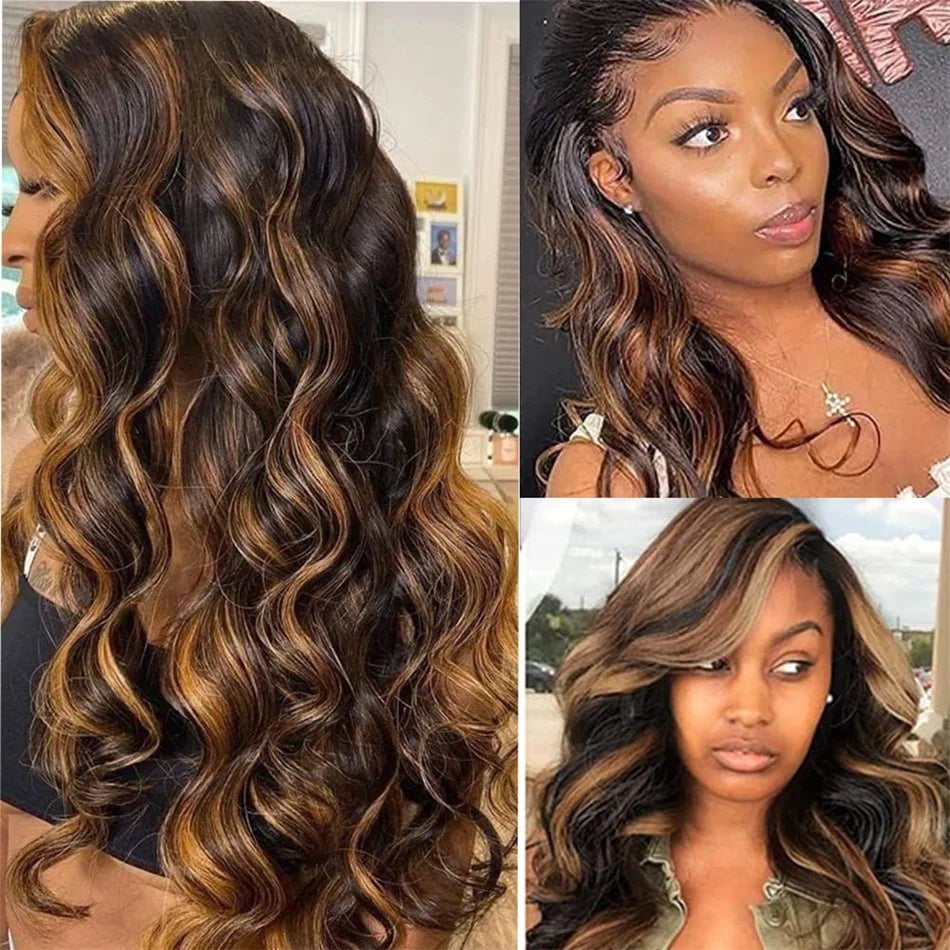 LovelyRLovely LovelyRLovely Ombre Lace Front Human Hair Pre Plucked Wig LovelyRLovely Ombre Lace Front Human Hair Pre Plucked Wig